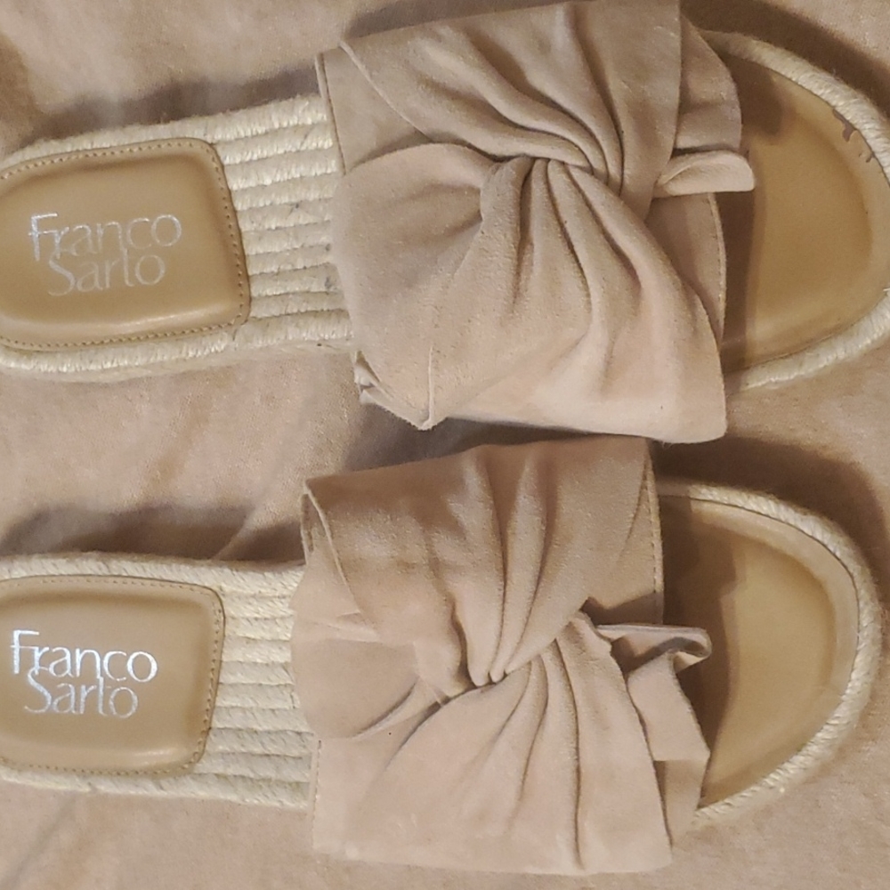 New Franco Sarto knotted sandals size 5.5M